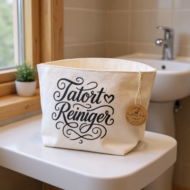 Utensilo für Toilettenpapier – Aufbewahrungskorb WC Ersatzrollen – Körbchen Badezimmer Gäste-WC – in 2 Größen & Motiven**